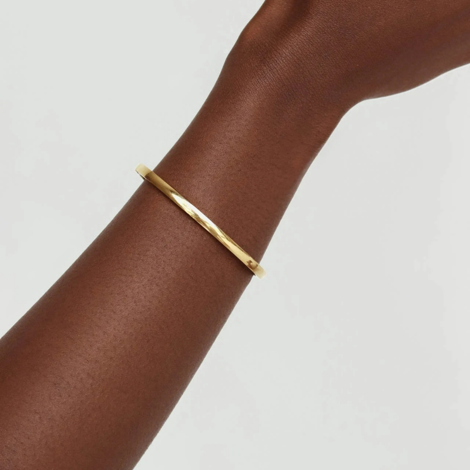 

- - 18k Gold Steel Bracelet - Gold Bracelet - Layering Bracelet Bracelet For Women