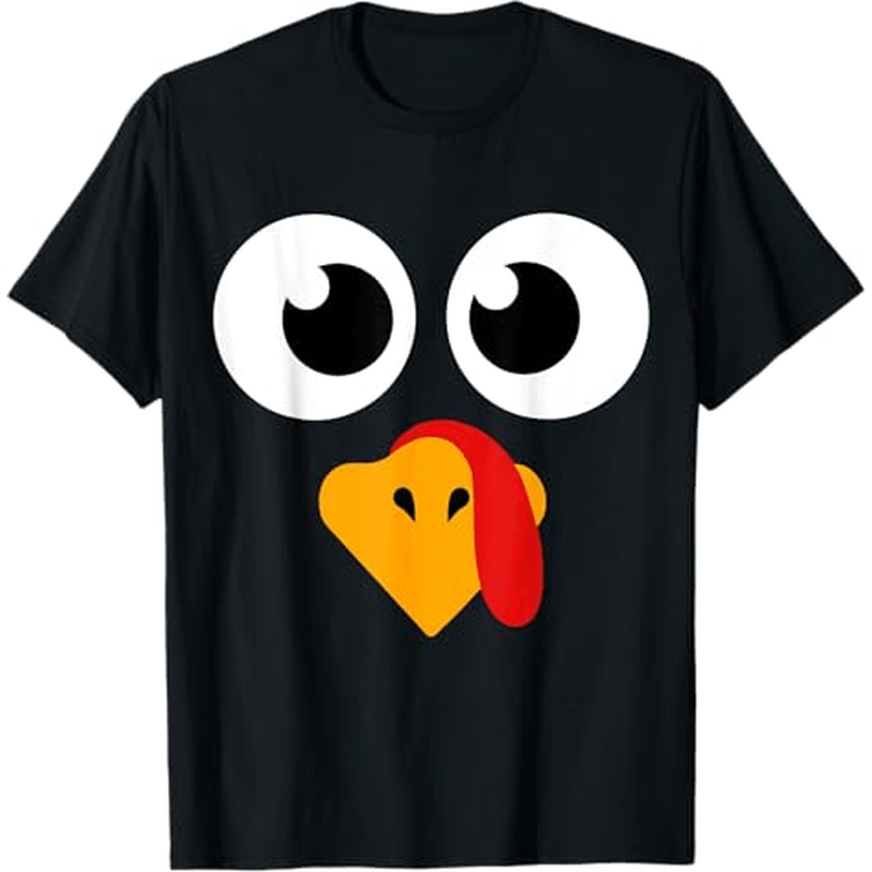 

Thanksgiving Matching Family Costume Cute Boys Girls T-shirt, Thanksgiving Christmas Gifts For Men Women , S-xxxl, Black