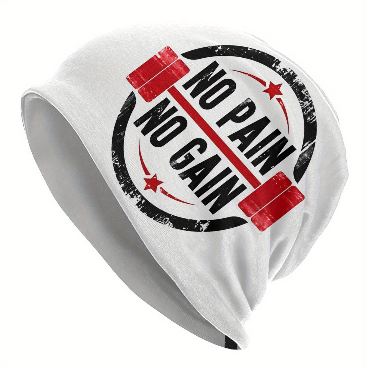 

Biihudu No , No Gain Gym - Skull Cap For &