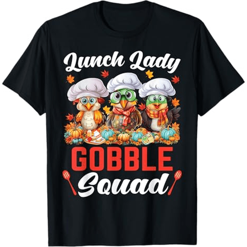 

Thanksgiving Funny Squad T-shirt, Thanksgiving Christmas Gifts For Men Women , S-xxxl, Black