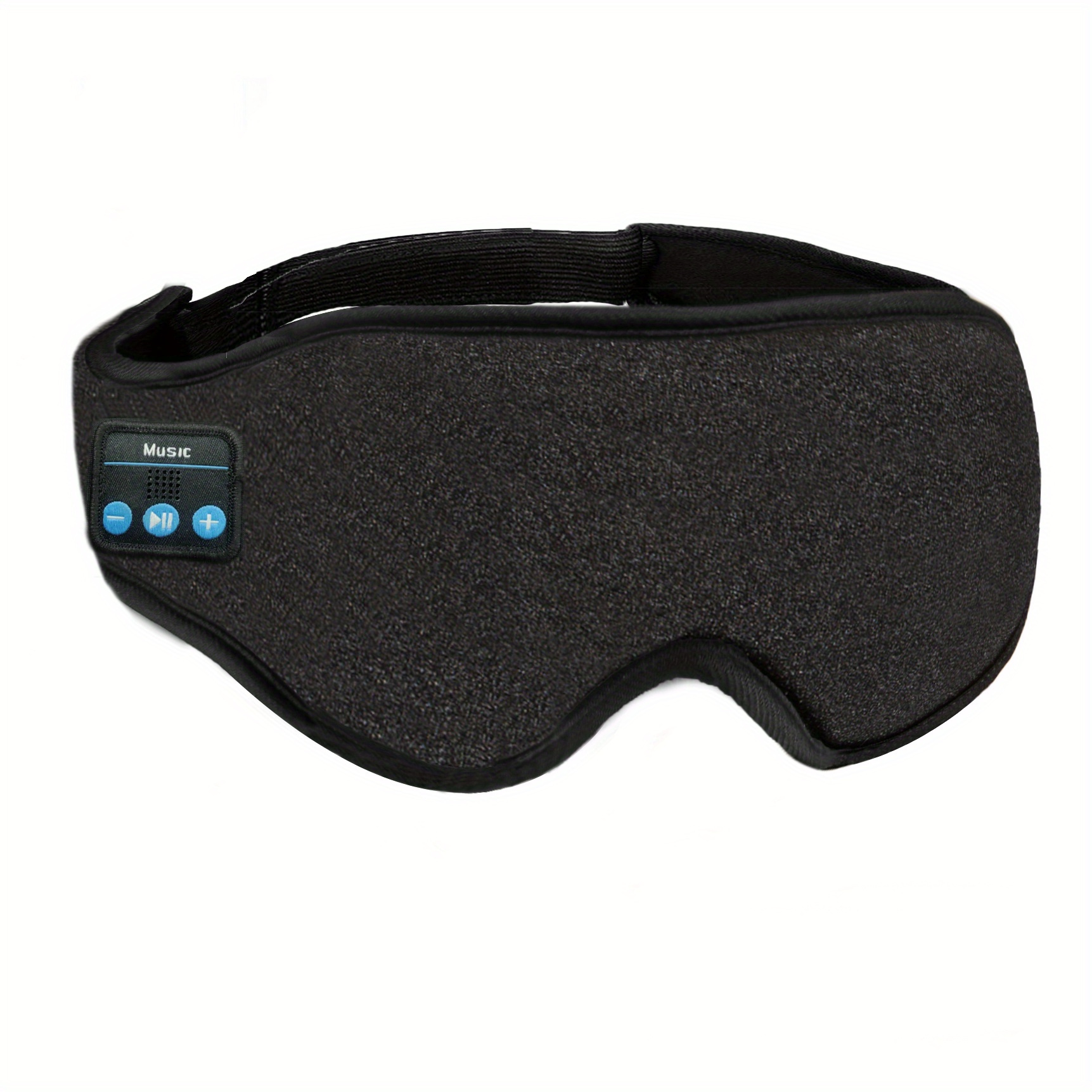A 3D Sleep Mask with BT 5.2 Headphones, Featuring a Wireless Music Eye Mask with a Non-Compressed Eye Contour, Perfect for Side Sleepers, Making It an Ideal Gift And Travel Essential, Equipped with a Built-In Type-C Data Cable. 4 A 3D Sleep Mask with BT 5.2 Headphones, Featuring a Wireless Music Eye Mask with a Non-Compressed Eye Contour, Perfect for Side Sleepers, Making It an Ideal Gift And Travel Essential, Equipped with a Built-In Type-C Data Cable. - Image 4
