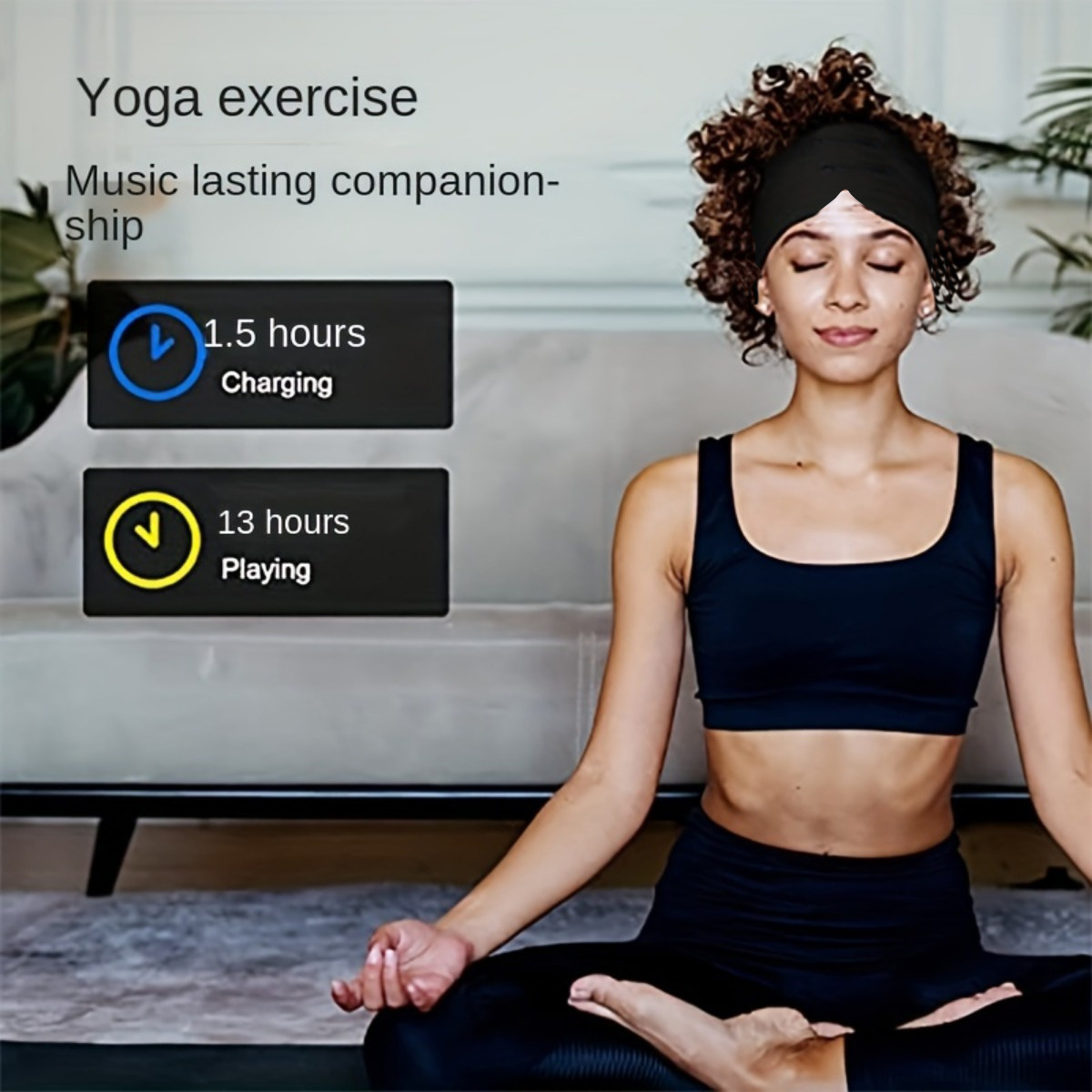 A 3D Sleep Mask with BT 5.2 Headphones, Featuring a Wireless Music Eye Mask with a Non-Compressed Eye Contour, Perfect for Side Sleepers, Making It an Ideal Gift And Travel Essential, Equipped with a Built-In Type-C Data Cable. 9 A 3D Sleep Mask with BT 5.2 Headphones, Featuring a Wireless Music Eye Mask with a Non-Compressed Eye Contour, Perfect for Side Sleepers, Making It an Ideal Gift And Travel Essential, Equipped with a Built-In Type-C Data Cable. - Image 9