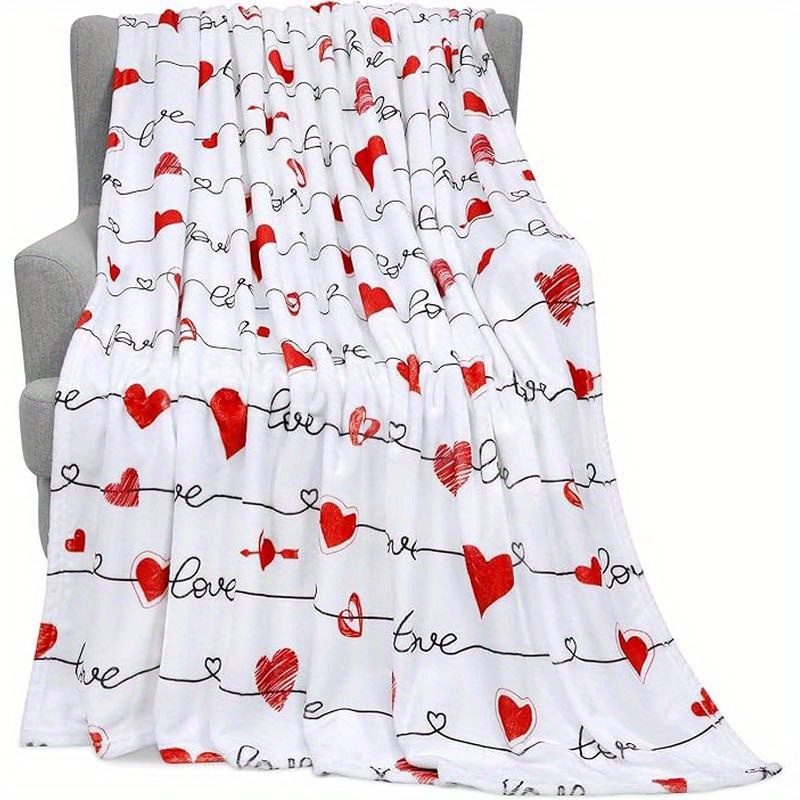 

's Day Blanket, Blankets, Fuzzy Blanket , Blanket For , Bed, Sofa, 's Decorations