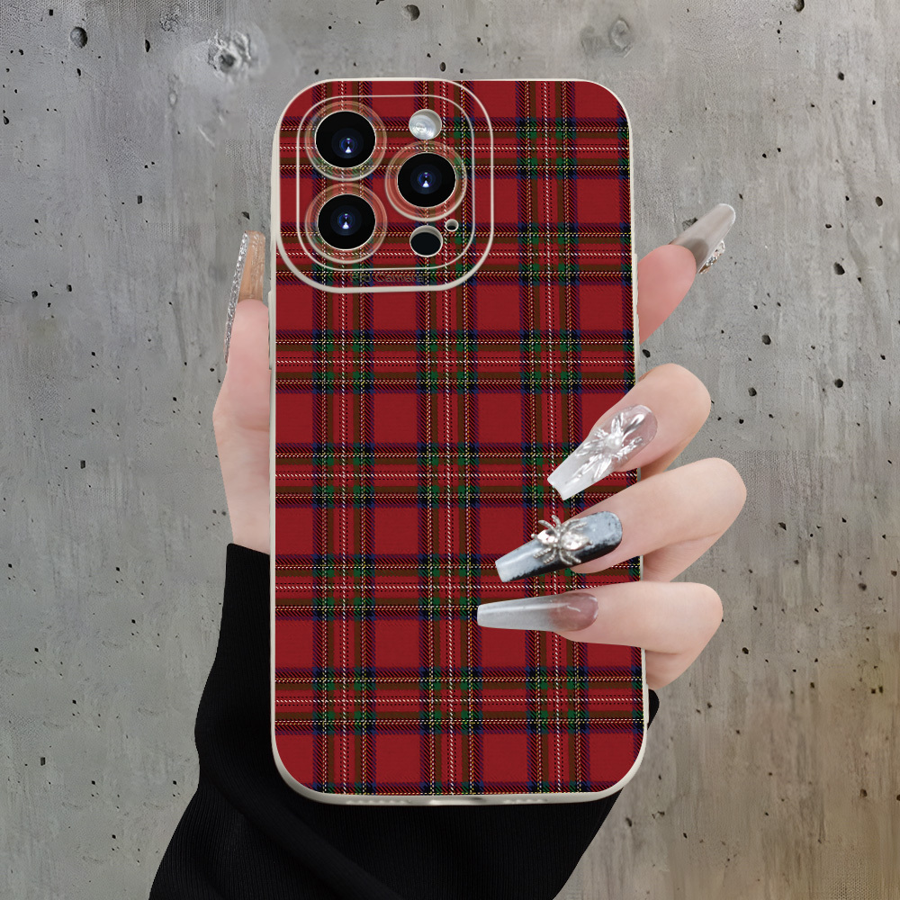 

Scottish Traditional Tartan 15/14/13/12/11 Xs Xr X 7 8 Plus Pro Max. Personalize Your With Our Unique Case For Shockproof Protection