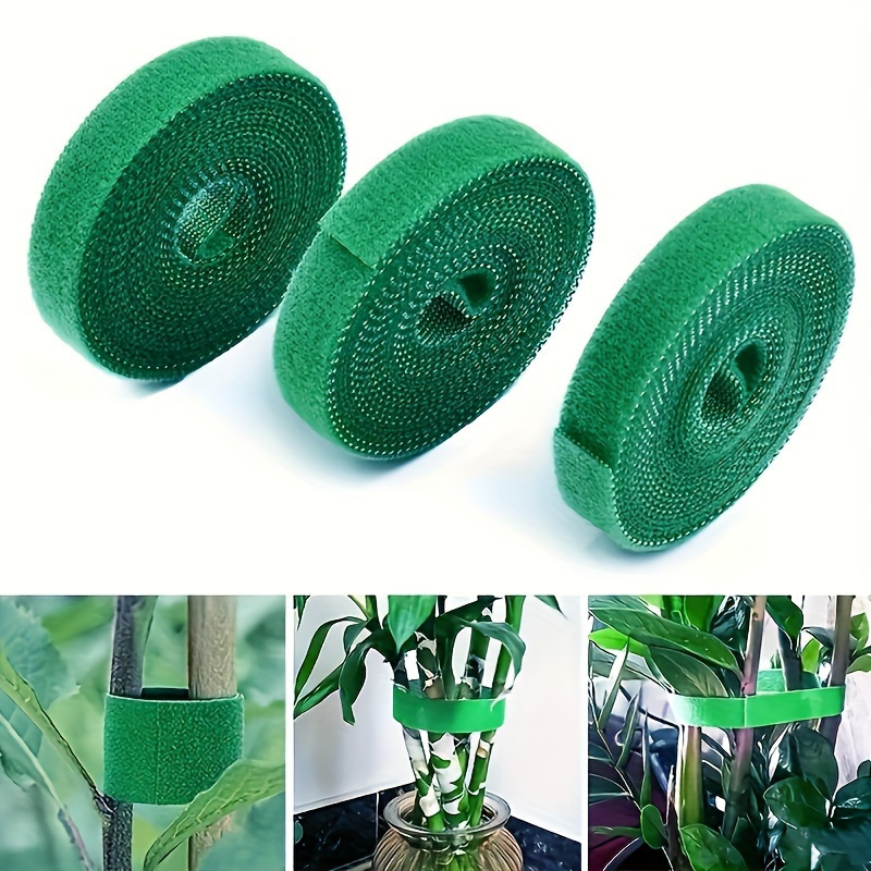 Heavy-Duty Adjustable Garden Cable Ties - Reusable, Strong Grip Plant Support