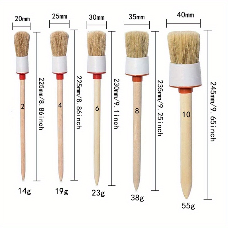 Car Exterior Internal Detail Brush 5pcs Brush Car Cleaning Automatic Detail Tool Dashboard Cleaning Brush