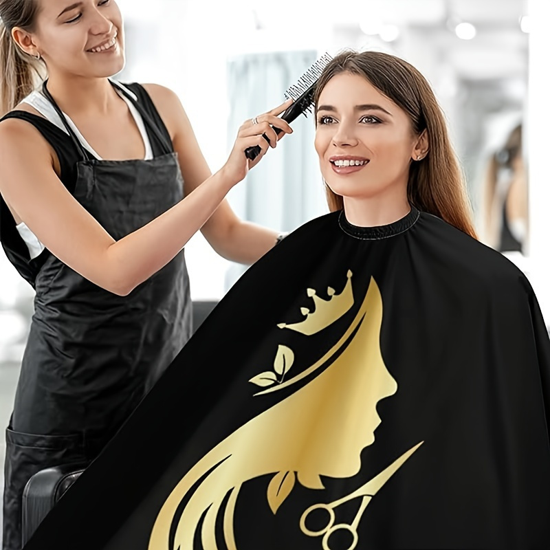 

Hairdressing Apron, With Neck Hair Removal