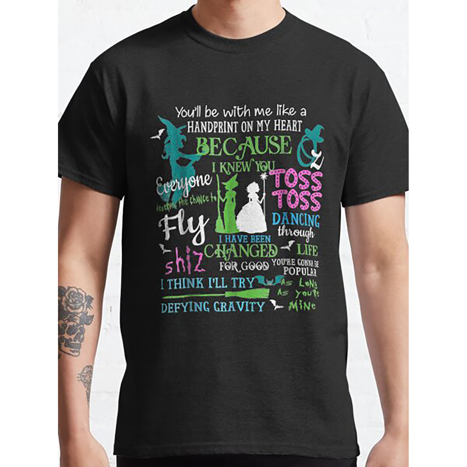 

Musicalwehri Unisex Funny Cotton Christmas Gift T-shirt