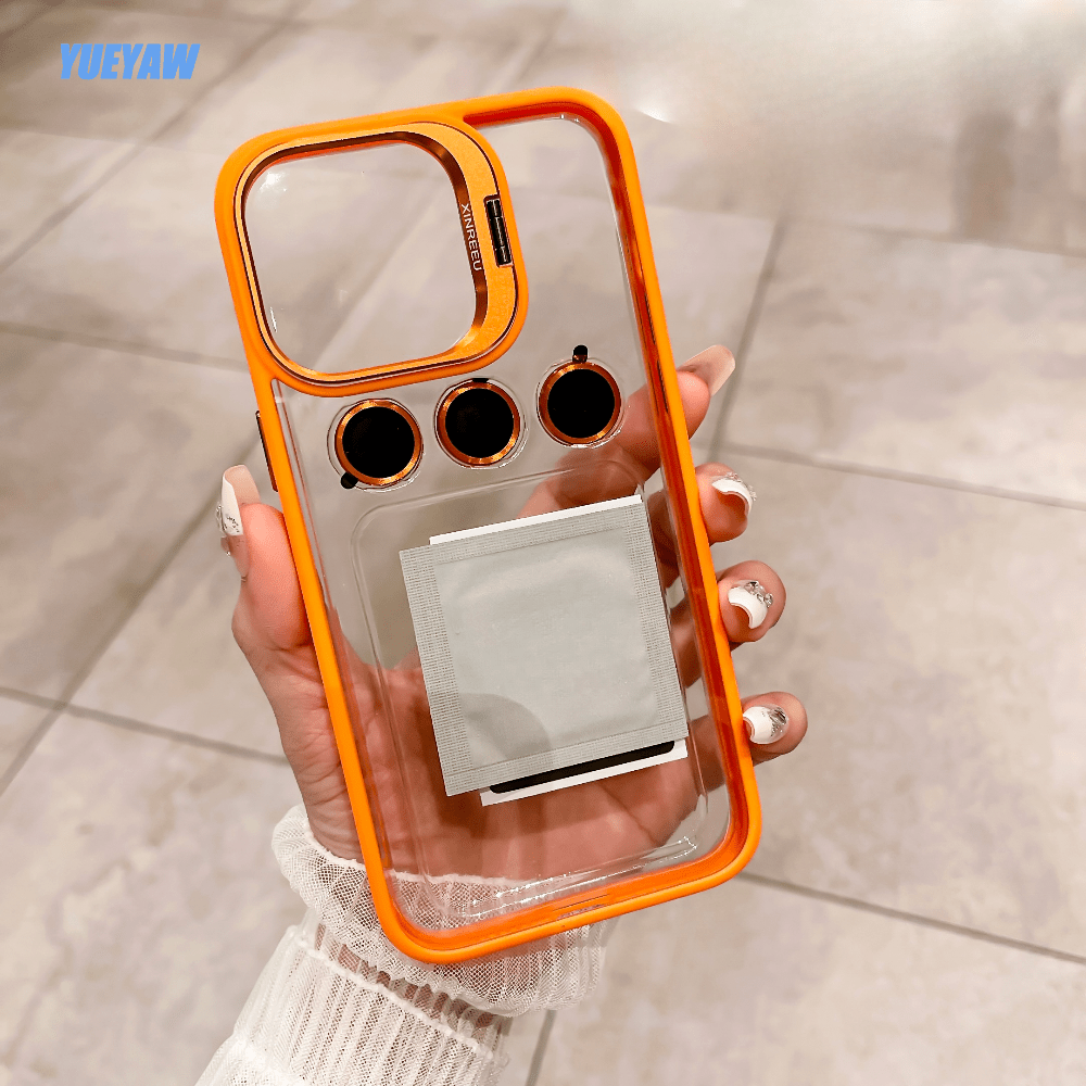 

Case With Lens Film Suitable For Iphone14/15 Phone Case Apple Iphone15promax/12/13/14/15/16promax/16/16pro/14promax Anti-fall Phone Case