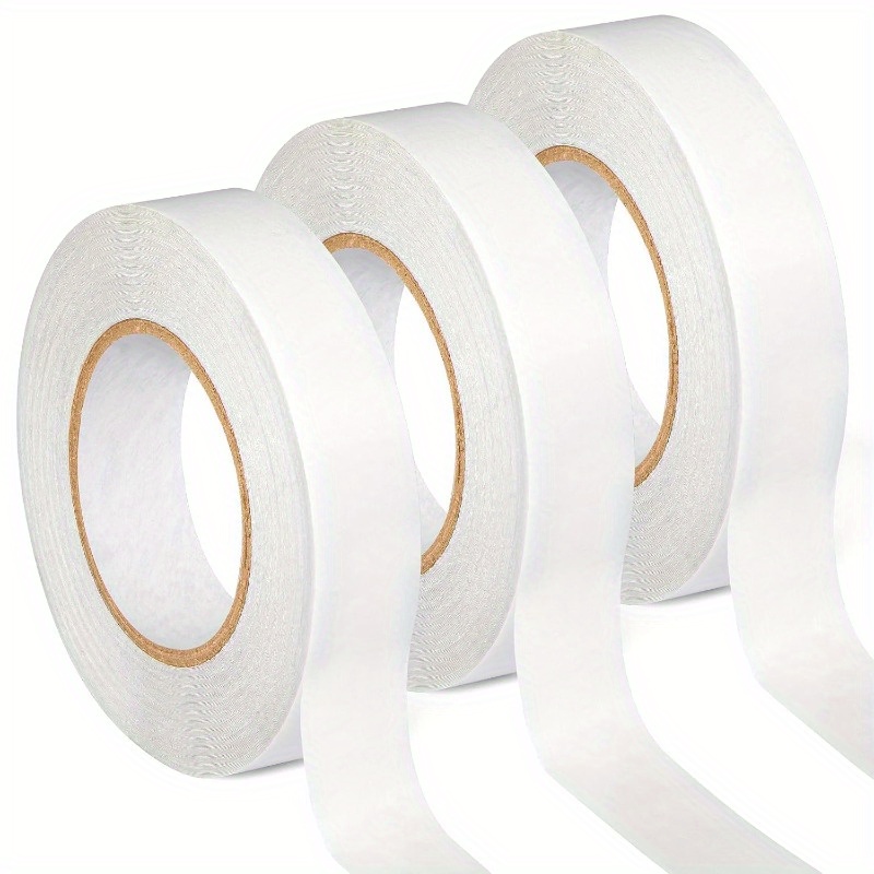 

3pcs Double-sided Tape, 0.59" X 65.6ft - Ideal For Crafts, Scrapbooking, Photography & , -tear