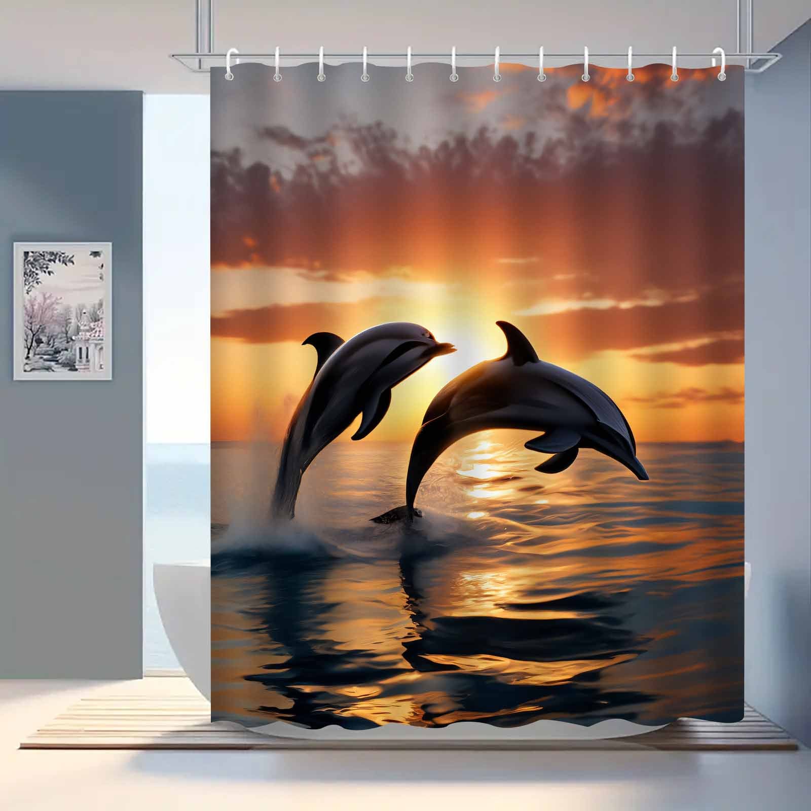 

Shower Curtain - -end, & -fog Included, For Bathroom Decor
