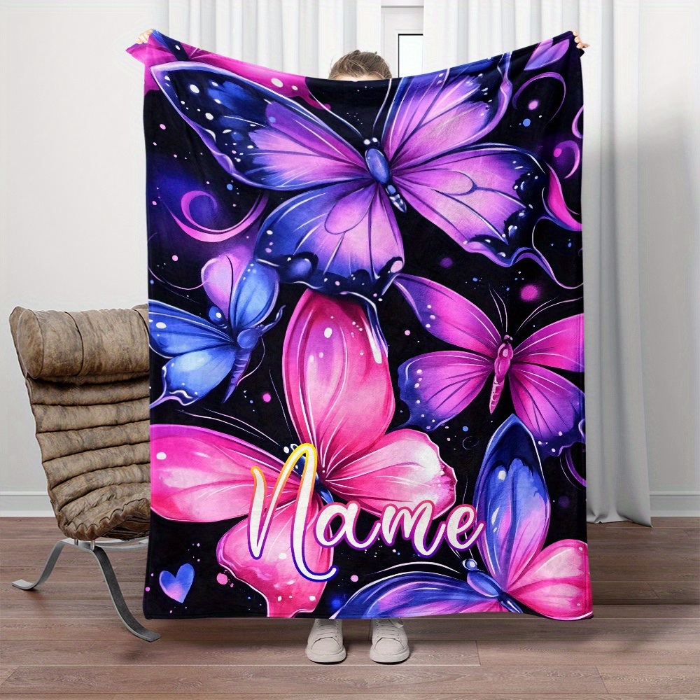 

Personalized Blanket, 1pc, , 60x80 , Polyester, For Sofa, Bed, Camping, , , , ,