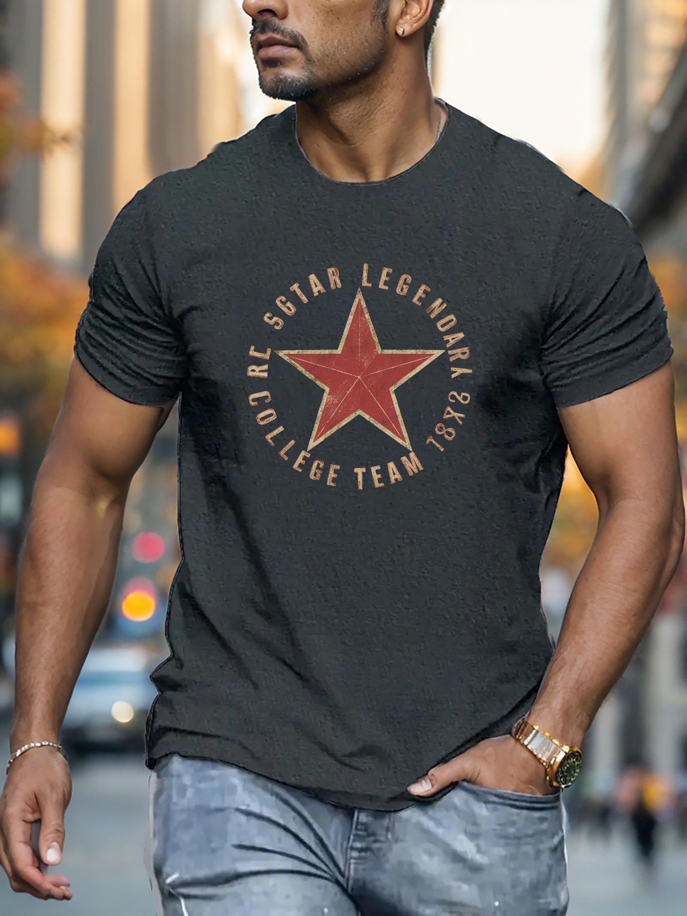 legendarische rode ster 1978 college team heren casual korte