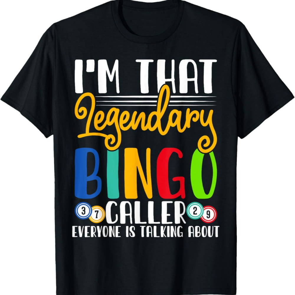 

Bingo Caller Fun – Men's Tee For Enthusiasts And Humor Lovers