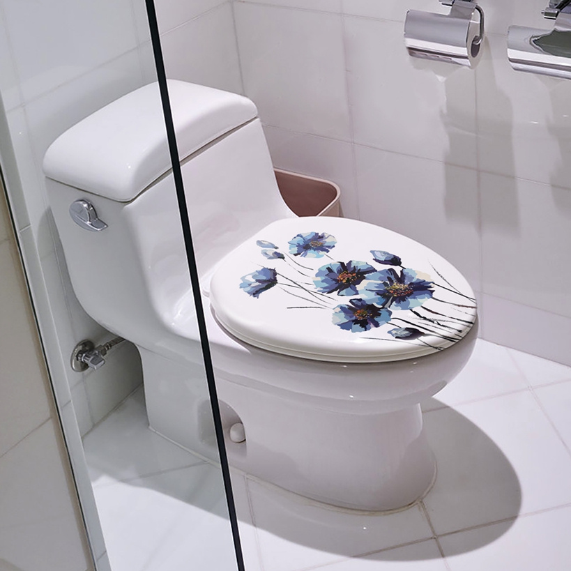 MUNNAR CR108 Toilettensitz Länglich – Mit Soft-Close, Rutschfest, Weiß, 47 Cm, Einfach Zu Reinigen