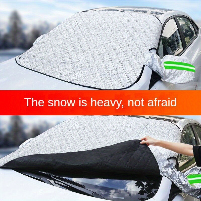 

Magnetic Car Windshield Visor - Waterproof Snow Protector Cover For All Vehicles