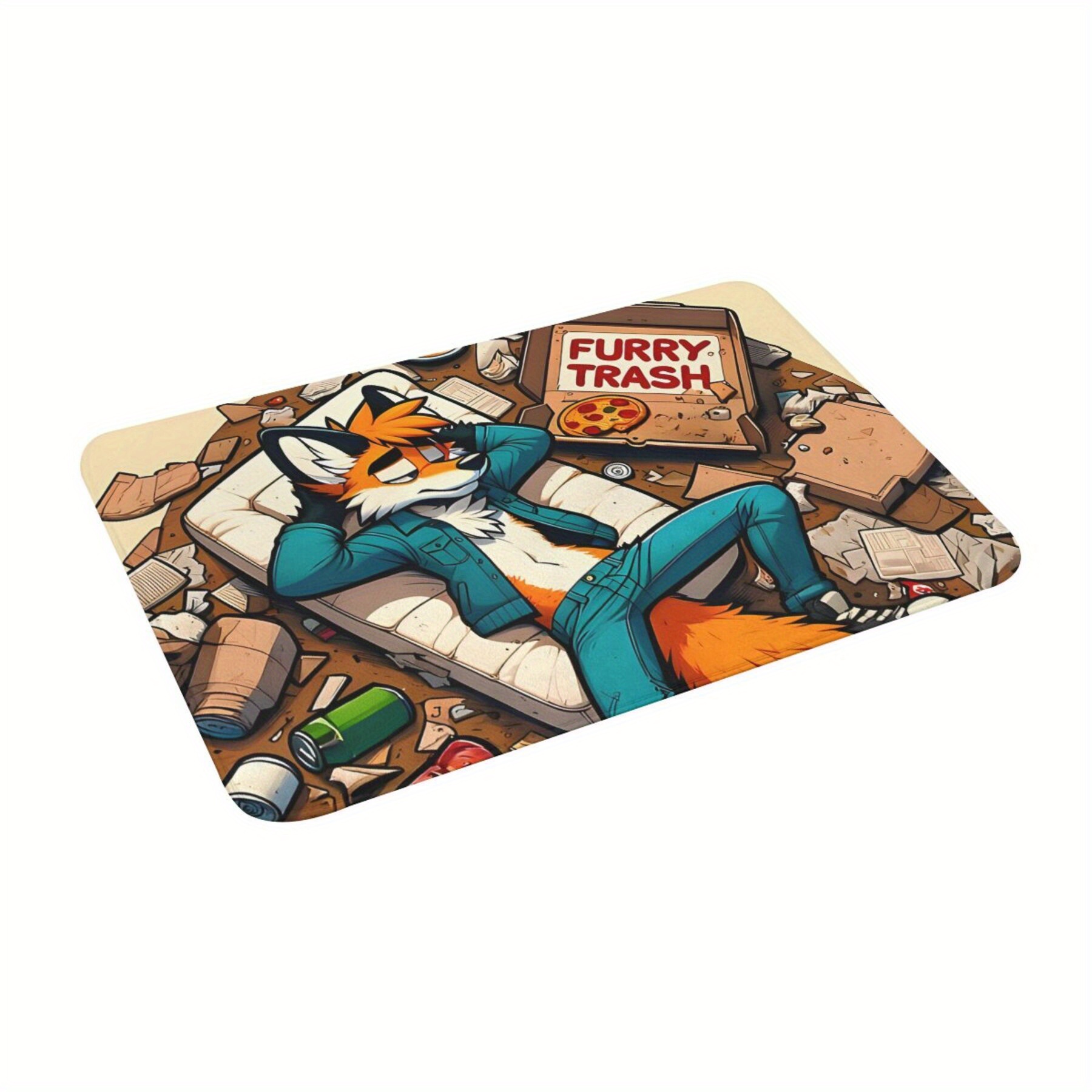 

Fox Doormat - , Washable Rug For Decor