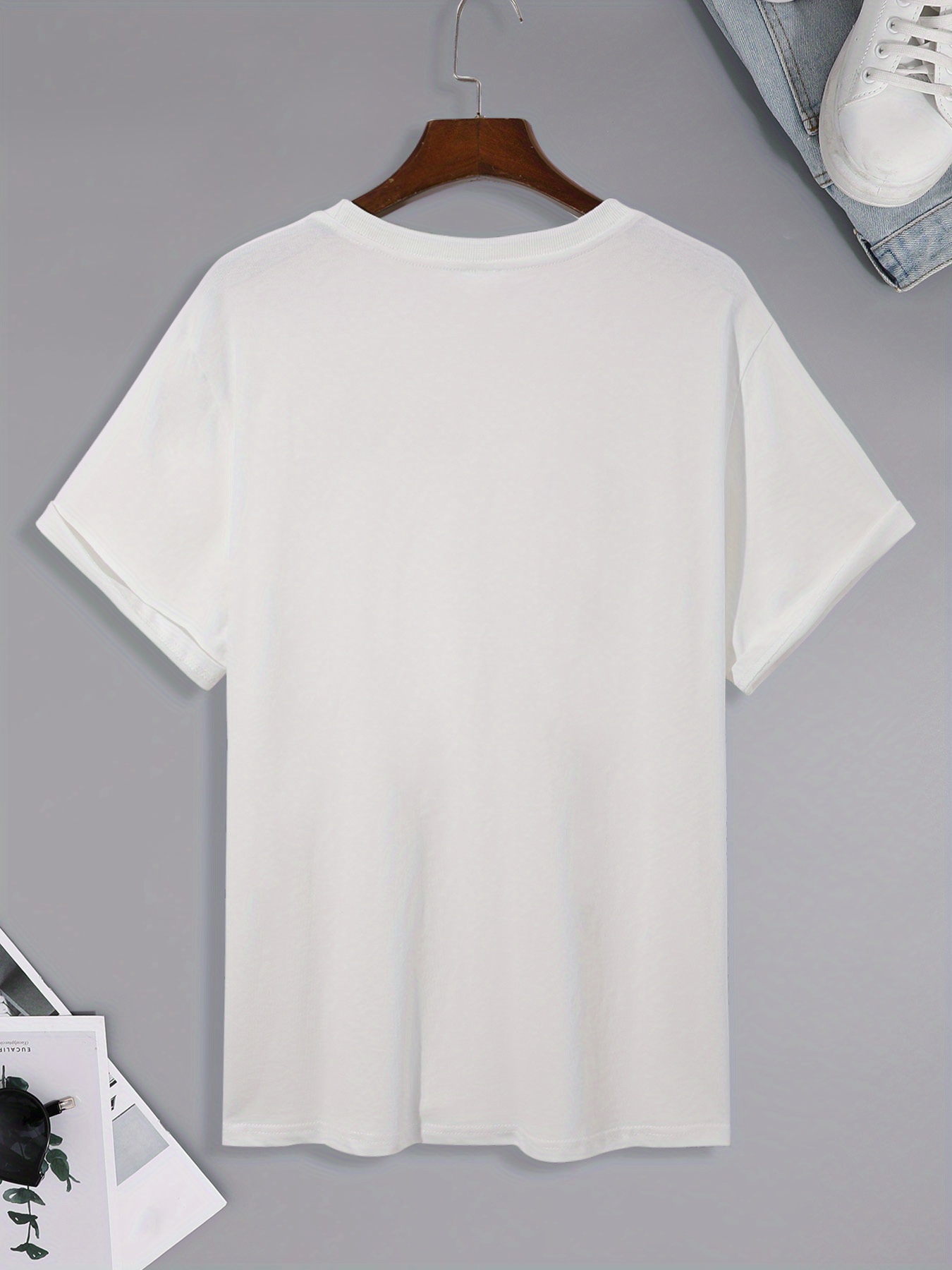 Maglietta Uomo 100% Cotone 180g Collo Tondo Stampa Geometrica No Signal Hip Hop Traspirante Estate Vestibilità Regolare_viptrois.com
