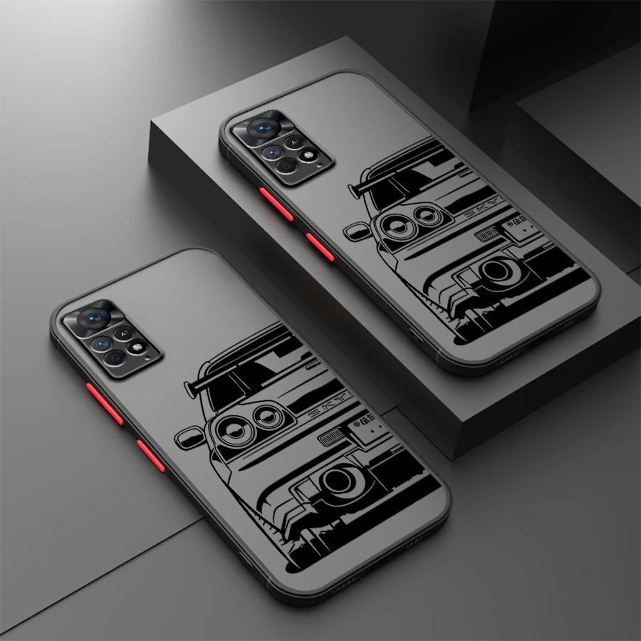 

For Xiaomi Pro 11 Phone Case Jdm-dream-car 12s 11s 10 10s Cover Protective High-quality Matte Shockproof