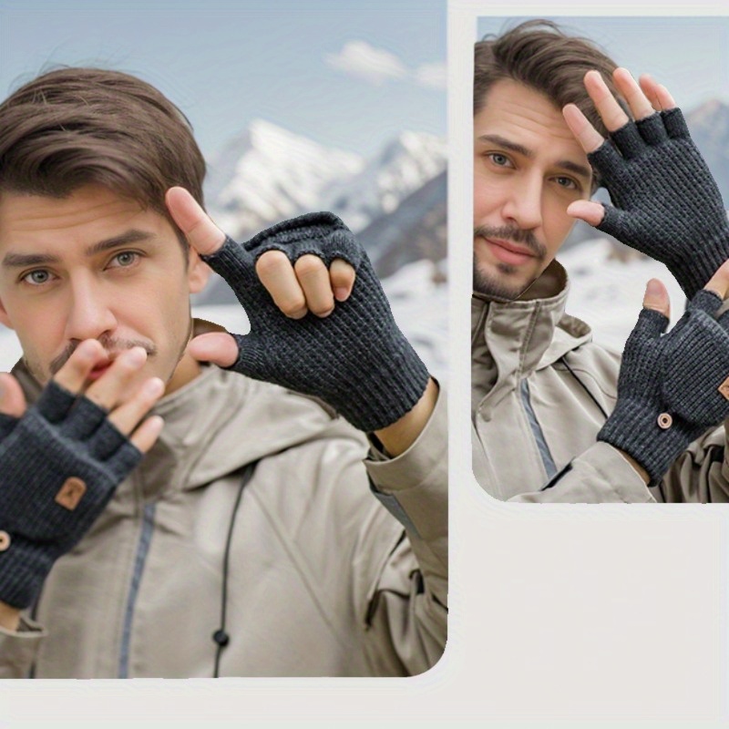 

[customer ] Gloves - , Fleece Half-