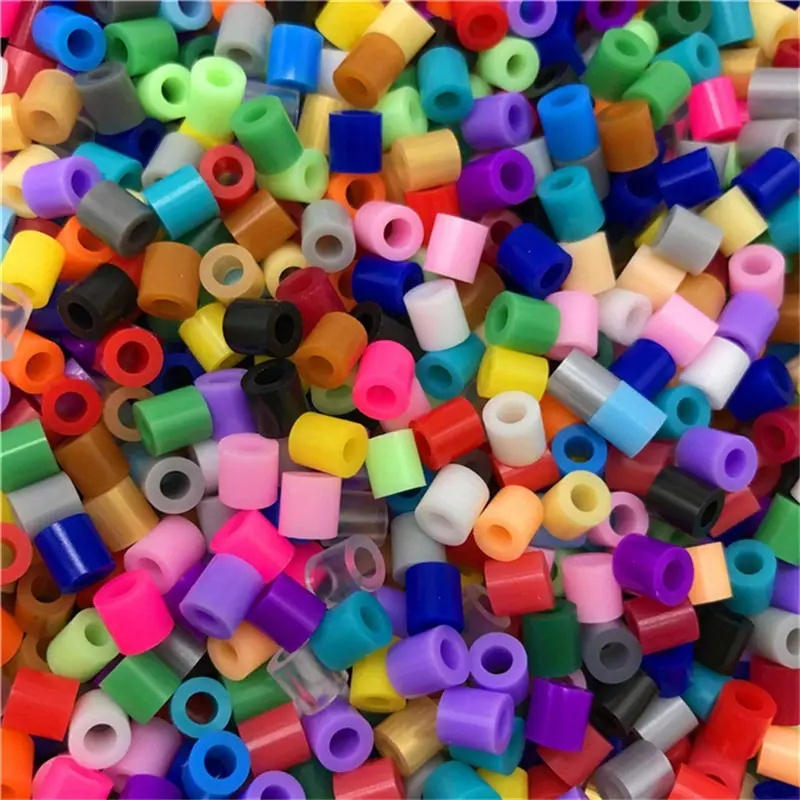 E-shop 1500 Stück lebendige 5mm Schmelzperlen Set – Ideal für handgemachte 3D-Puzzles, DIY-Schmuckherstellung kreative Bastelprojekte – Bügelperlen für