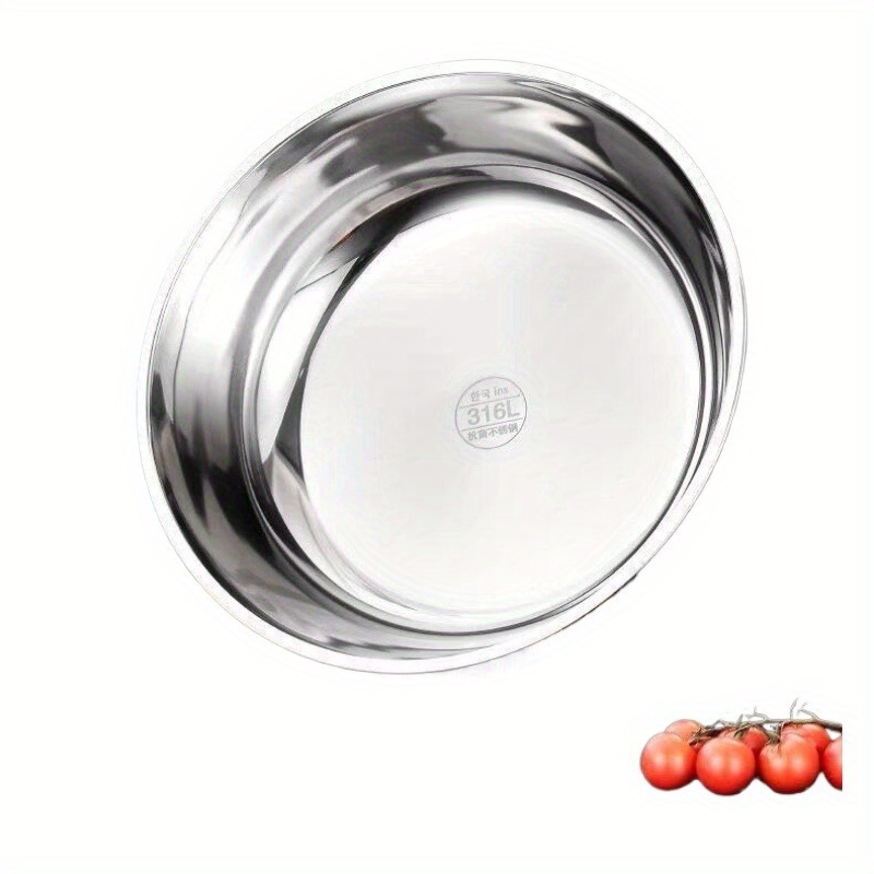 stainless steel multifunctional kitchen basin rust resistant suitable for soup hot pot and batter mixing details 4