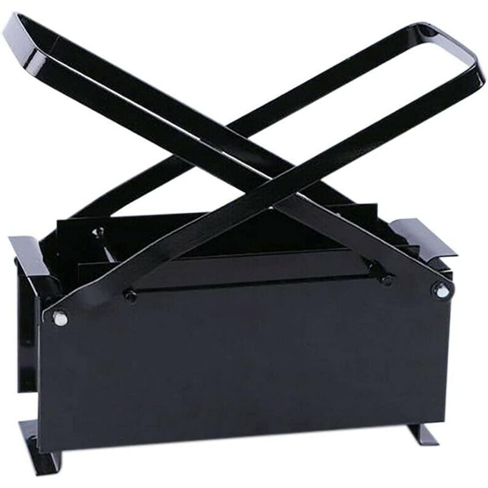 TEMU Newspaper Clumping Press Paper Log Eco Recycle Newspaper Fuel Block Brick Briquette Machine For Heating Fire Stove Home Tool For Indoor Outdoor