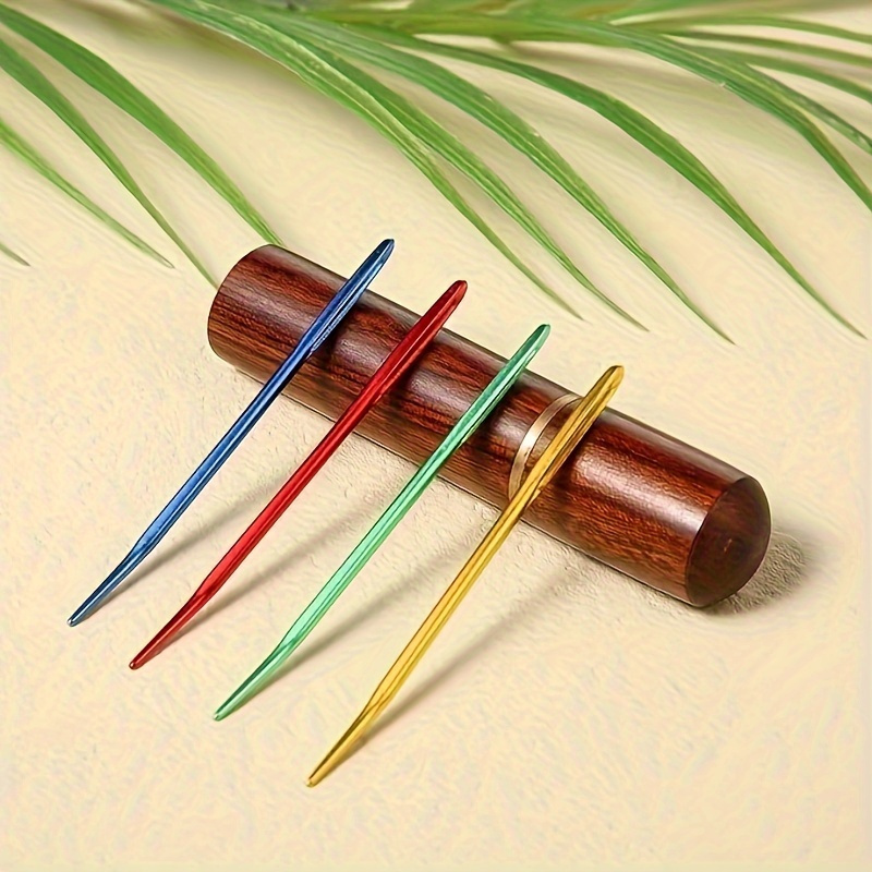 13pcs Big Eye Sewing Needle Suit with Blunt and Pointed Needles