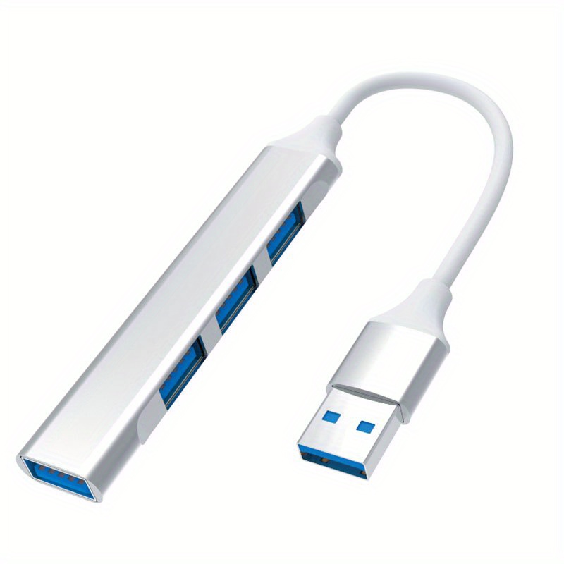 8-Port USB 3.0 Hub With Ethernet - 7 USB Ports, Gigabit LAN, 5V Power For Laptop & PC