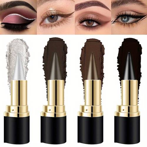 waterproof set cream makeup eye black crayon natural liner sticks long lasting smudge proof eye delineation tools