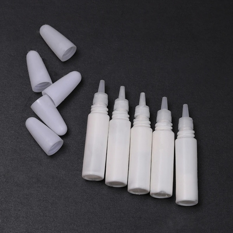 

5 flacons de colle pour peinture diamant, flacon de 0,1 oz, artisanat de bricolage, matériau plastique