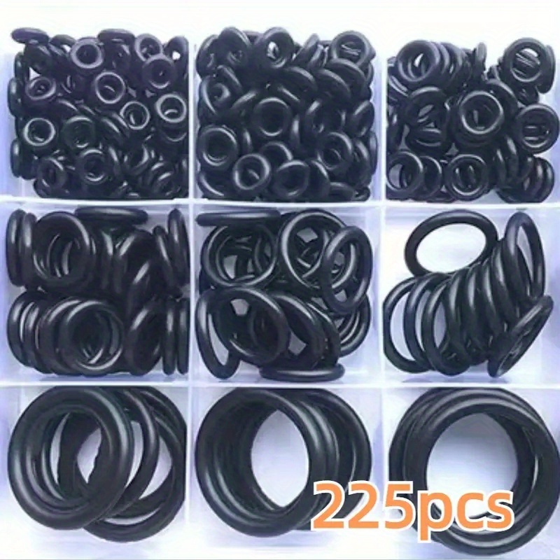 

225pcs - Set - Washer , Assorted For Fastening