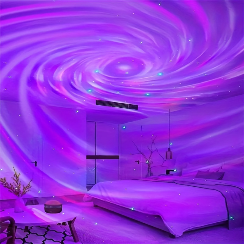 Enchanting 1 Starry Sky Lamp - Elegant Plug-In Night Light for Romantic Bedrooms, Holidays, Camping Adventures, and Parties