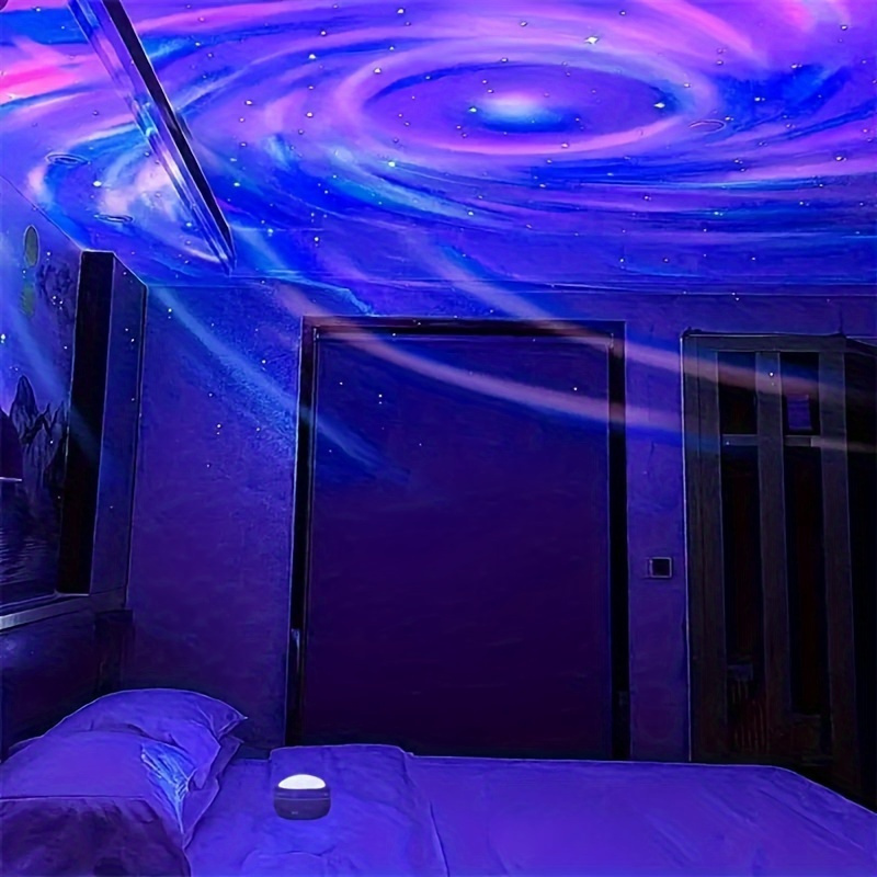 Enchanting 1 Starry Sky Lamp - Elegant Plug-In Night Light for Romantic Bedrooms, Holidays, Camping Adventures, and Parties