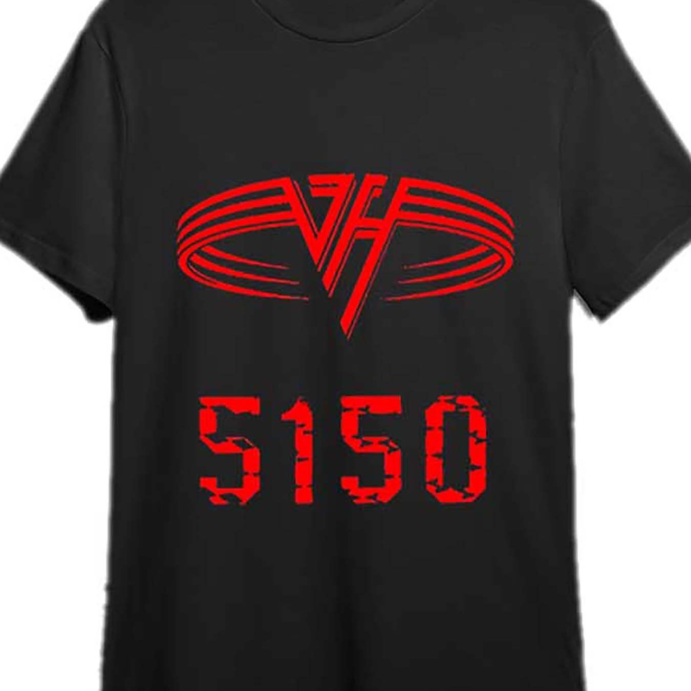 

Van 5150 -shirt Van Van 333832 Fun Men's Short Sleeve Pattern T-shirt Series Black Pr