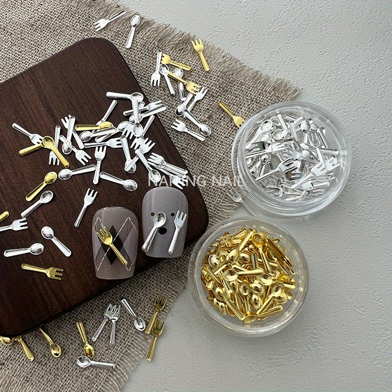 

50pcs Tableware Set - Metal Knife & For , -free Foot, & Accessories