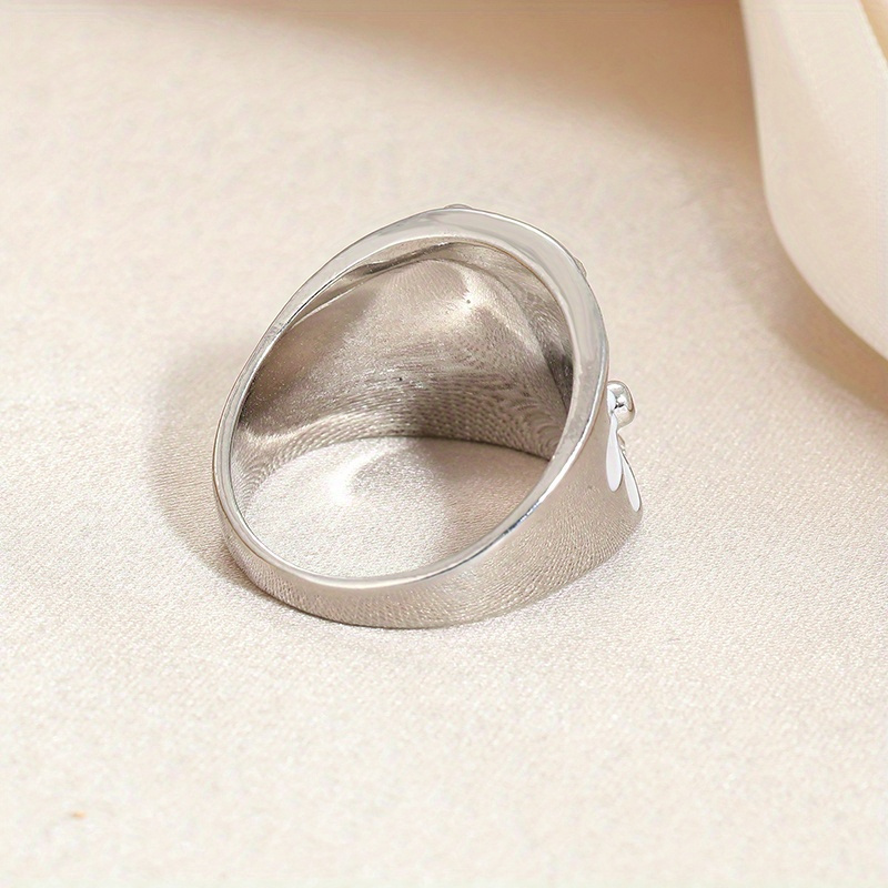 טבעת אמייל אלגנטית בעבודת יד לנשים, טבעות אמייל תכשיטים, פרחי טבנים יד לנינה חתונה