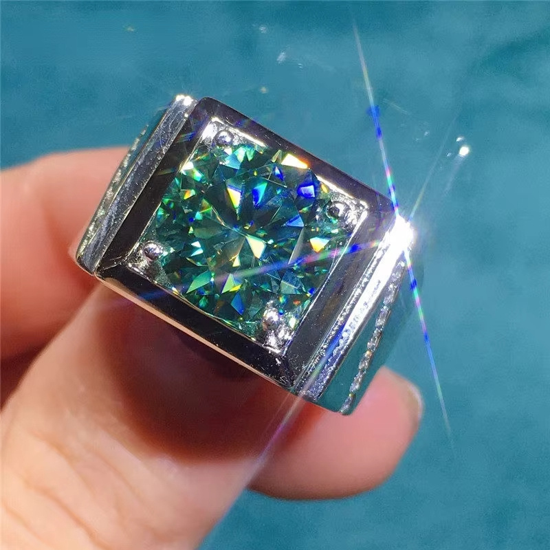 item picture 1  carat moissanite ring designed for men ideal for everyday use and a wonderful present for celebrations holidays birthdays and anniversaries