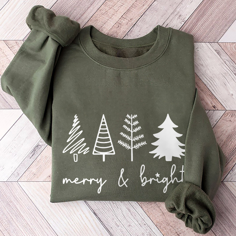

Women's Letter Printed Sweatshirt, Cozy Knit Long Sleeve Pullover, Casual Round Neck, Polyester, Autumn/ Top