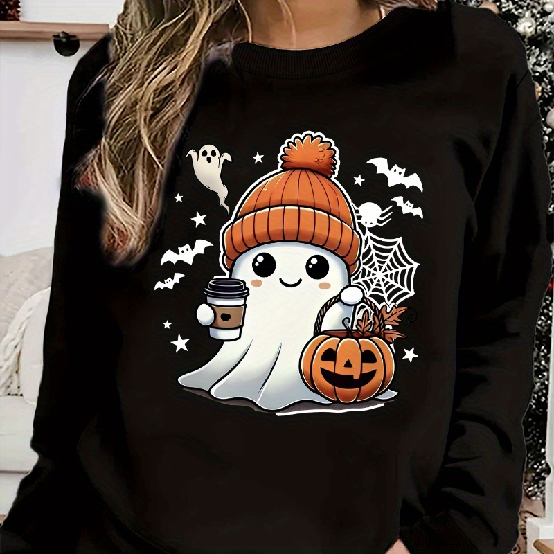 

's Halloween & Sweatshirt - , Long Pullover For Fall/