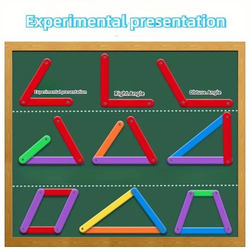 1set magnetic splicing strips teacher demonstration model large size 6 lengths and teaching aids