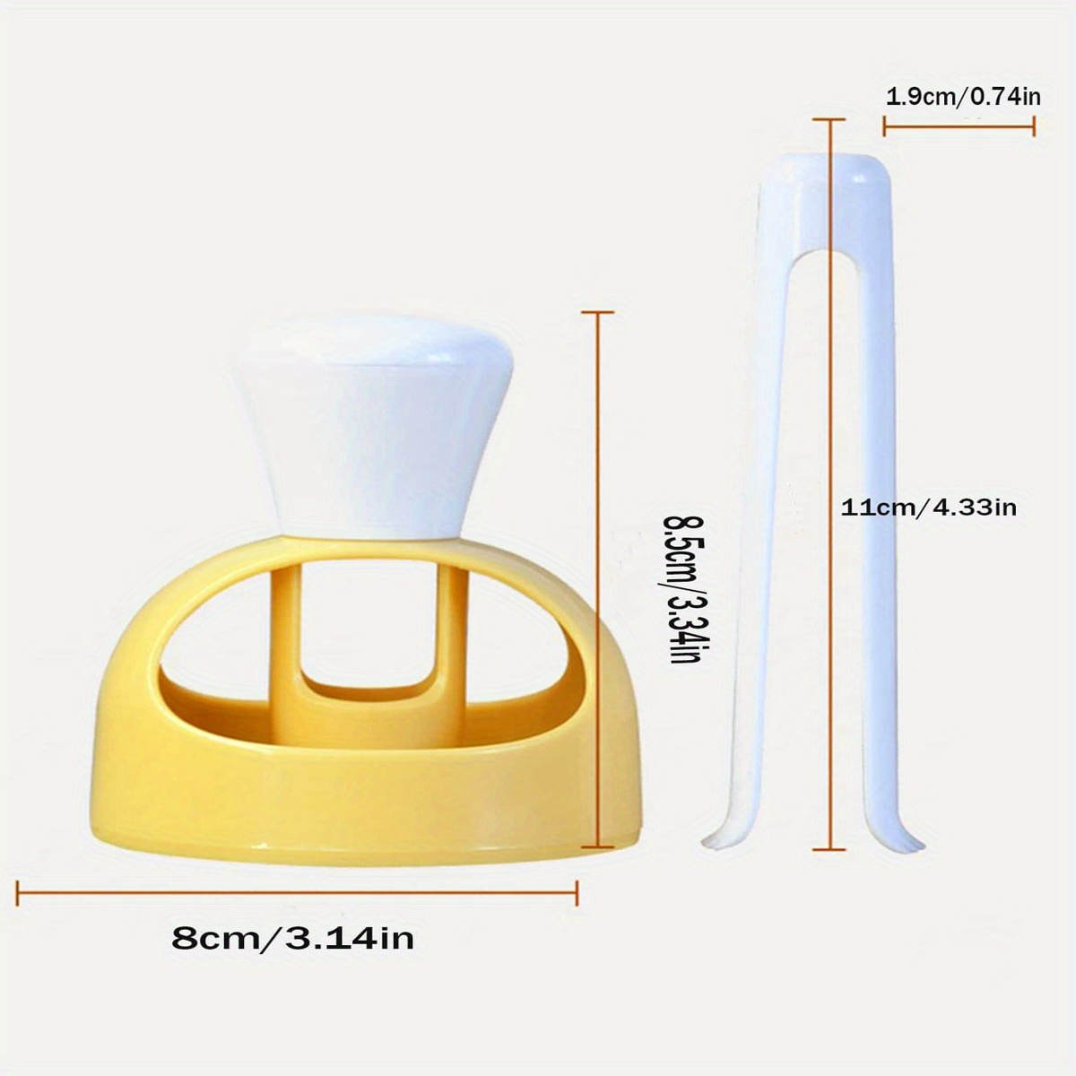 1pc Universal DIY Donut Making Kit - PP Non-Stick Plastic Donut Cutter with Dipping Tool, Easy-to-Use Home Kitchen Baking Tool