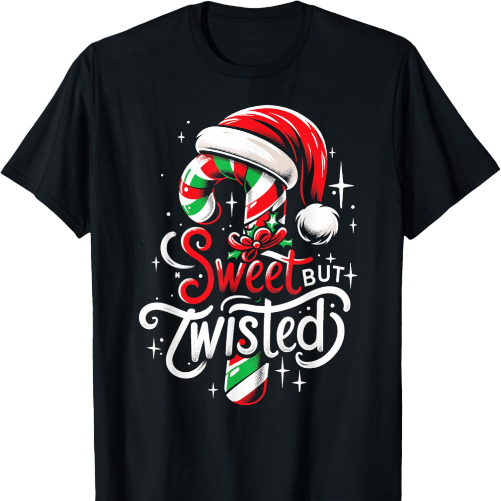 

Candy Cane Christmas Humor Men's T-shirt