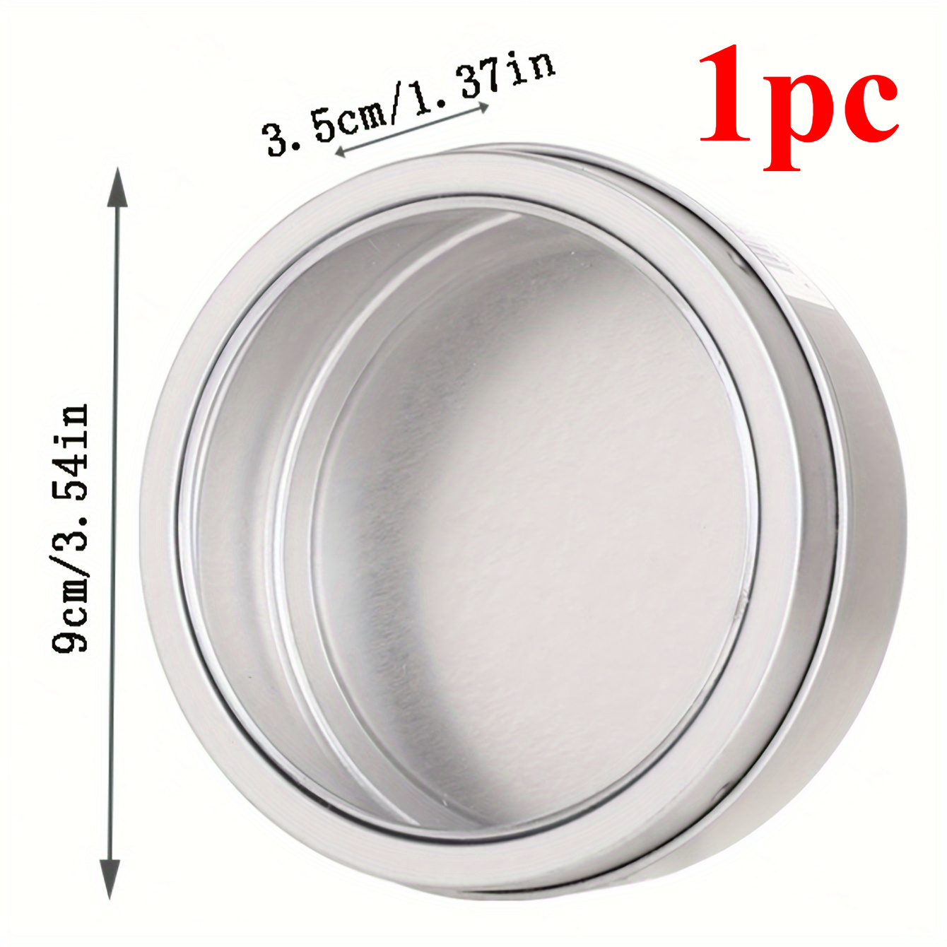 Round Magnetic Storage Container For Absorbing Items, Organizer For Kitchen, Office Supplies At Home