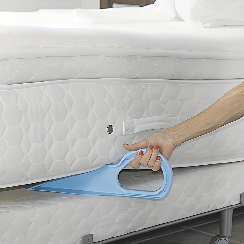 ergonomic mattress lifter easy sheet skirt folding tool for     easy to insert into   ideal for   use 1 3pcs blue details 2