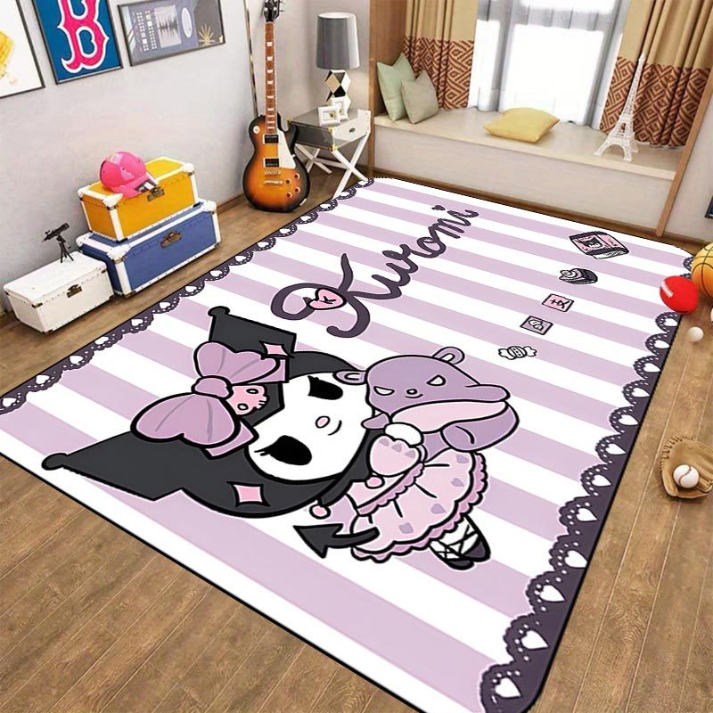   soft non slip area mat   bedroom entryway or hallway decor stability details 1