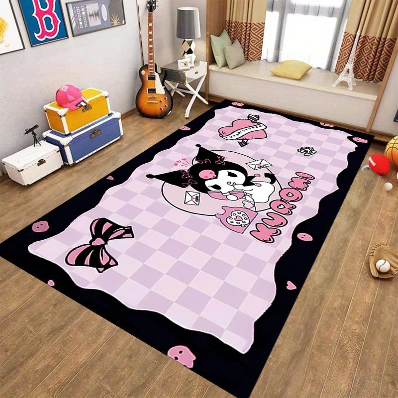   soft non slip area mat   bedroom entryway or hallway decor stability details 2