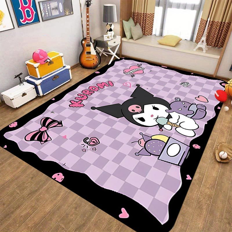   soft non slip area mat   bedroom entryway or hallway decor stability details 3