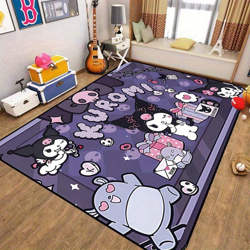   soft non slip area mat   bedroom entryway or hallway decor stability details 0