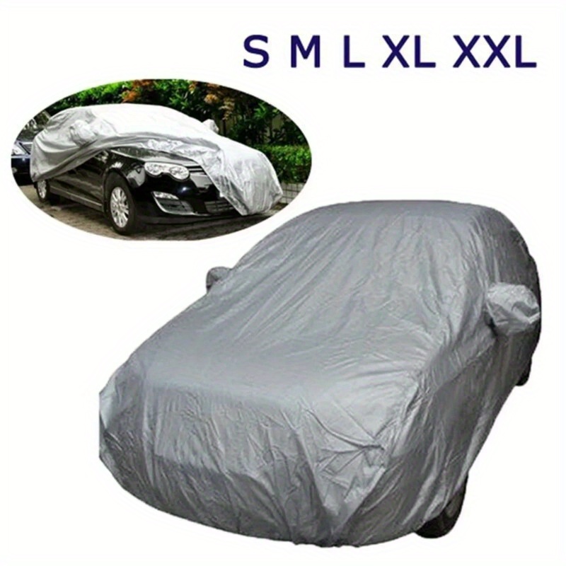 

Universal Fit Full Car Covers - Pvc Material, Heat Sun Uv Dustproof, -resistant, For Models